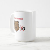 Mug Ne poussez pas l'ours (Devant gauche)