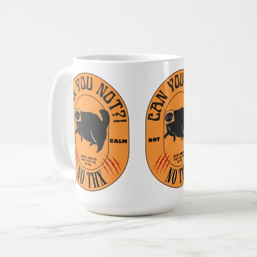 Mug Ne pouvez-vous pas vous lancer (Devant gauche)