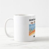 Mug Ne prenez pas le schiste pour le granit (l'humour (Gauche)