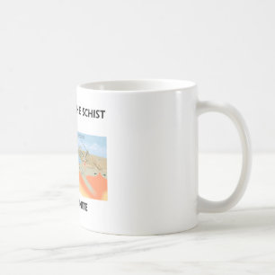 Mug Ne prenez pas le schiste pour le granit (l'humour