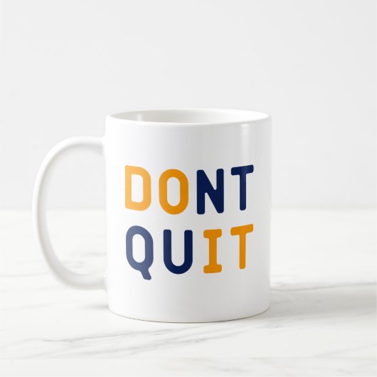 Mug Ne Quittez pas. (Gauche)