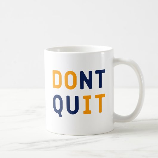 Mug Ne Quittez pas. (Droite)