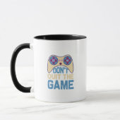 Mug Ne Quittez Pas Le Jeu - Joueur De Jeux Vidéo, Cade (Gauche)