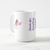 Mug Ne ralentissez jamais long Speedskating (Devant gauche)