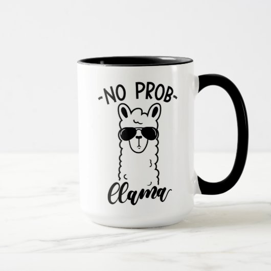 Mug Ne refroidissez aucun lama de Prob (Droite)