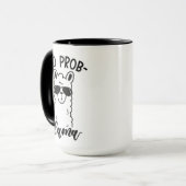 Mug Ne refroidissez aucun lama de Prob (Devant gauche)