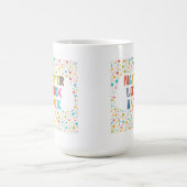 Mug Ne regardez en arrière jamais (Centre)