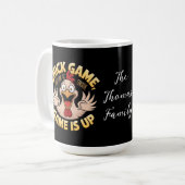 Mug Ne regardez pas le jeu de poule le plus drôle (Devant gauche)