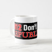 Mug Ne renoncez pas (Devant gauche)