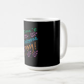 Mug "Ne reporte pas la joie" Citation Inspirationnelle (Devant droit)