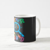 Mug Ne restez jamais focalisé mignon et drôle T-shirt  (Devant droit)