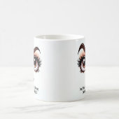 Mug Ne rien dire, yeux fabuleux visage drôle (Centre)