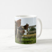 Mug Ne salissez pas avec la gestion du DA (Devant droit)