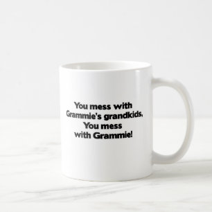 Mug Ne salissez pas avec les Grandkids de Grammie