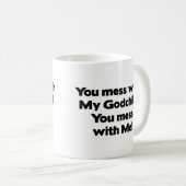 Mug Ne salissez pas avec mon filleul (Devant droit)