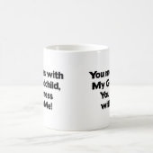 Mug Ne salissez pas avec mon filleul (Centre)