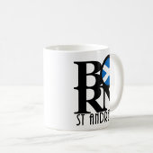 Mug NÉ Sant Andrews Écosse 11oz (Devant droit)