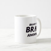 Mug Ne s'arrêter devant rien. Freiner uniquement pour (Devant droit)