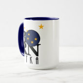 Mug NÉ Sitka Alaska 15oz (Devant gauche)