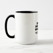 Mug Ne sois pas gêné (Gauche)