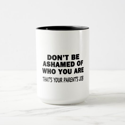 Mug Ne sois pas gêné (Centre)