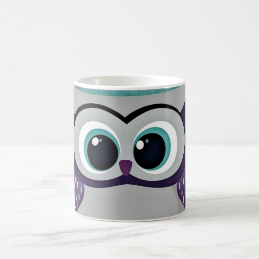 Mug Ne sois pas un hibou bleu (Centre)
