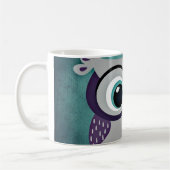 Mug Ne sois pas un hibou bleu (Gauche)