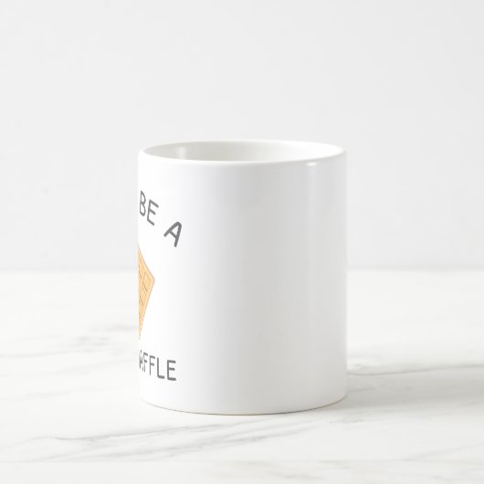 Mug Ne sois pas une gaufre (Centre)