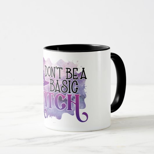 Mug Ne sois pas une sorcière basique (Devant droit)