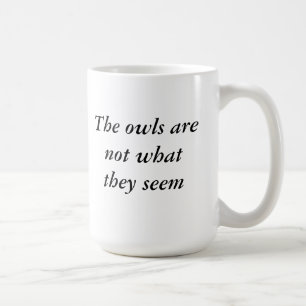 Mug Ne sont pas les hiboux de crêtes de jumeau ce