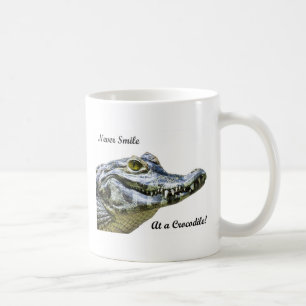 Mug Ne souriez jamais à un crocodile !