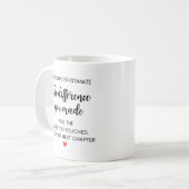 Mug Ne sous-estimez jamais la différence que vous avez (Devant gauche)