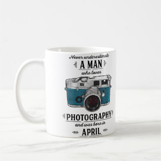 Mug Ne sous-estimez jamais un homme qui aime la photog