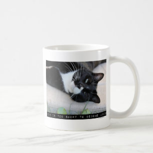Mug Ne soyez pas chat drôle fatigué