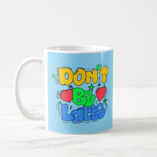 Mug Ne soyez pas en retard (Gauche)