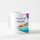 Mug Ne soyez pas parapluie louche (Devant gauche)