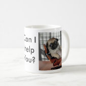 Mug Ne soyez pas pugnace ! (Devant droit)