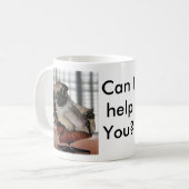 Mug Ne soyez pas pugnace ! (Devant gauche)