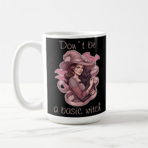 Mug Ne soyez pas une sorcière basique Rose Chauve-sour