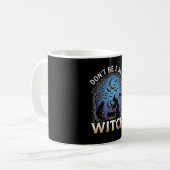 Mug Ne Soyez Sorcière De Base Pot De Halloween Chats N (Devant gauche)