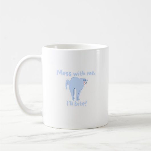 Mug Ne testez pas mes lois - (Gauche)