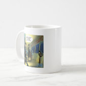Mug Ne textez pas et Titanic drôle (Devant gauche)