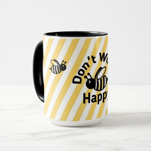 Mug Ne t'inquiète pas Abee Happy (Devant gauche)