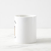 Mug Ne t'inquiète pas, sois Frappey Pun drôle de Frapp (Centre)