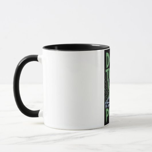 Mug "Ne touchez pas à mon téléphone - Mise en garde du (Gauche)