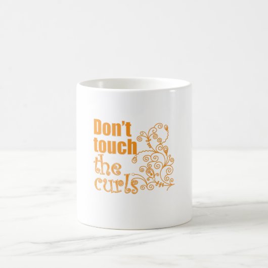 Mug Ne touchez pas aux boucles ! (Centre)