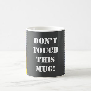 Mug "NE TOUCHEZ PAS CETTE BOUE !" + Régions Jaunes Sol