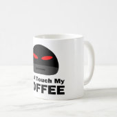 Mug Ne touchez pas mon café (Devant droit)