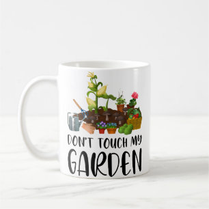 Mug Ne Touchez Pas Mon Jardin Drôle De Jardinage Jardi