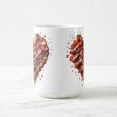 Mug Ne Va Pas Bacon Mon Coeur, Drôle (Centre)